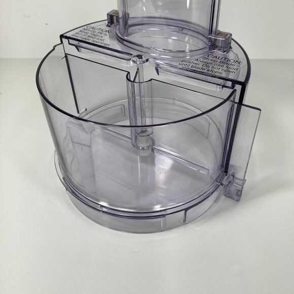 Braun Multipractic Food Processor Wide Feed Bowl Lid Chute - No Plunger # 4262 - Picture 4 of 7
